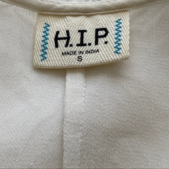 H.I.P. Top cardigan White Purple Tie Dye Small - Picture 6 of 9